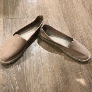 Pink espadrilles size 7